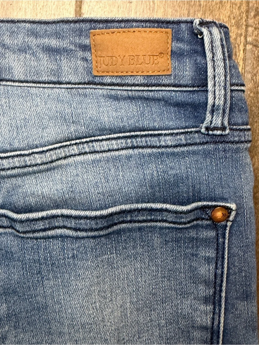 Judy Blue Women’s High Rise Skinny Jeans Light Wash Stretch Denim Size 11/30